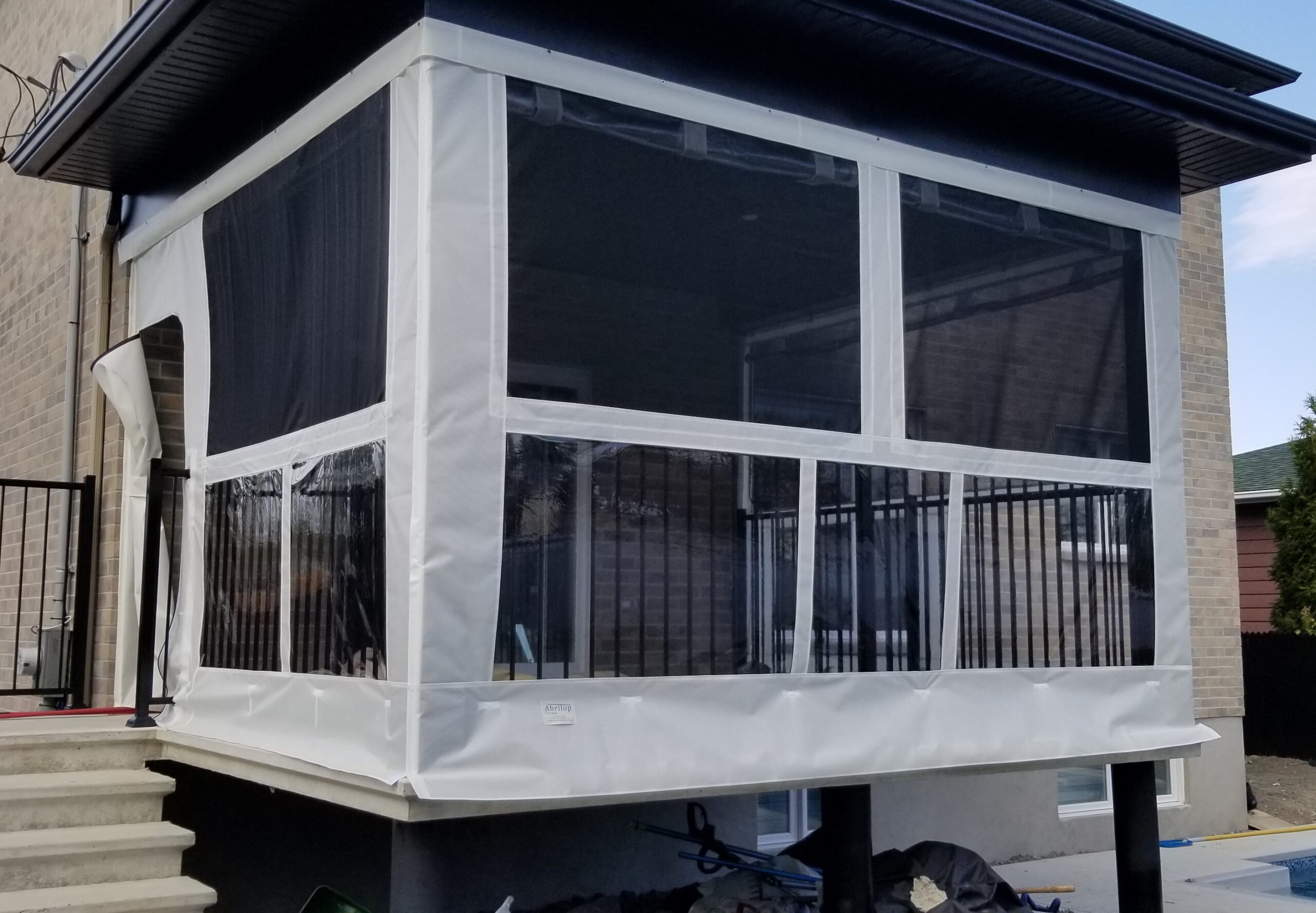 Rideaux extérieur pour terrasse